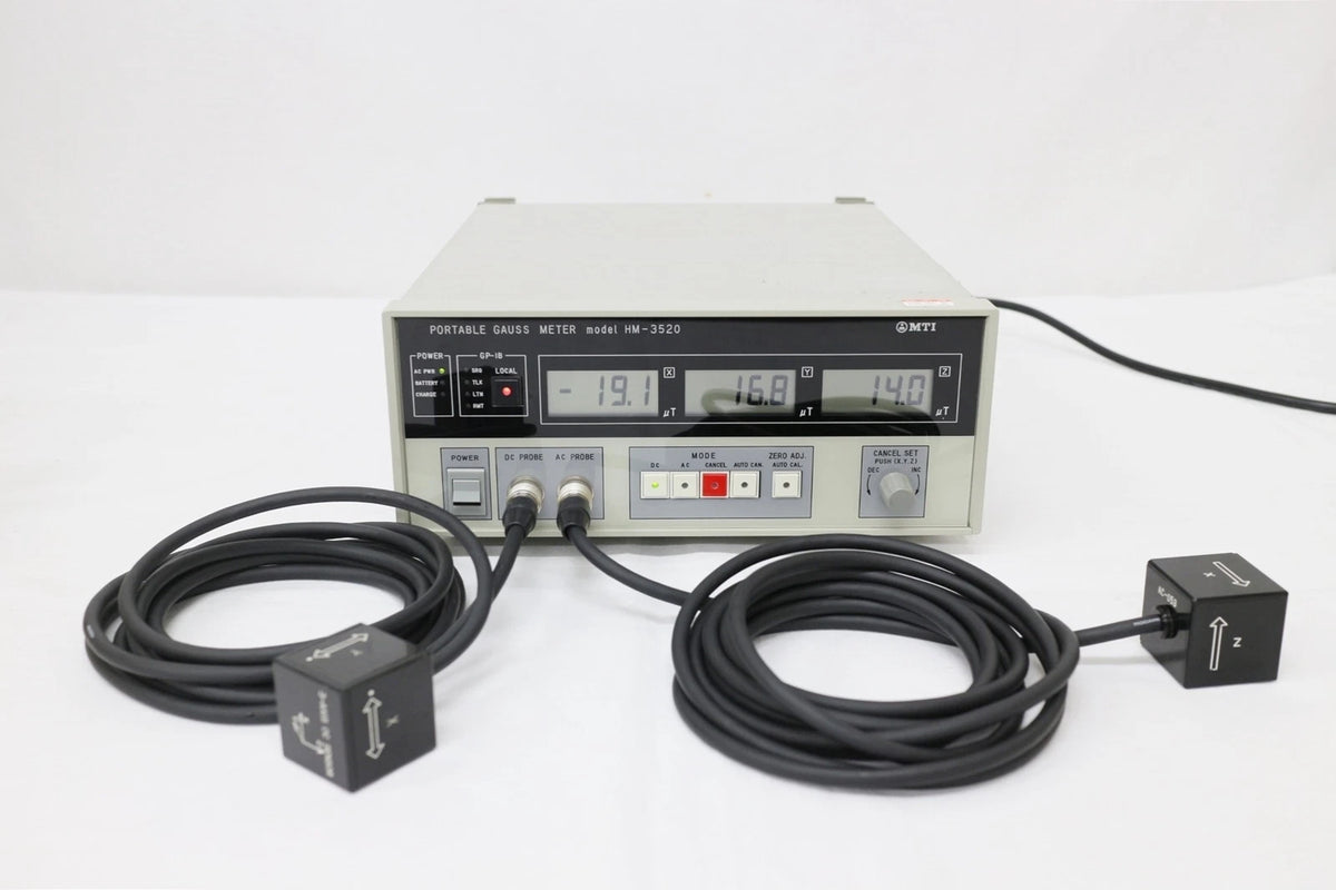 MTI HM-3520 Three axis magnetic field measurement system