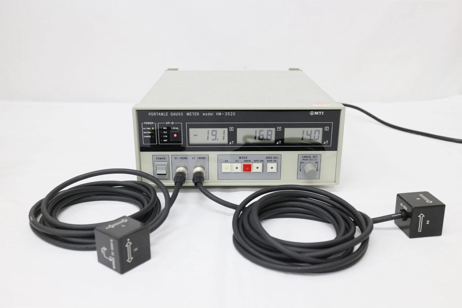 MTI HM-3520 Three axis magnetic field measurement system
