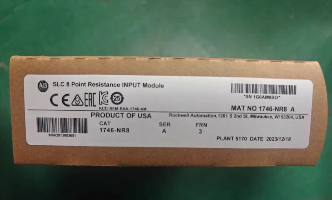 1PC AB 1746-NR8 SER A SLC 500 RTD Resistance Input Module 1746NR8
