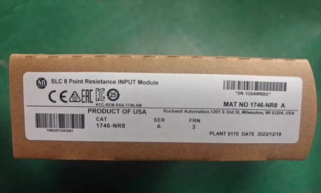 1PC AB 1746-NR8 SER A SLC 500 RTD Resistance Input Module 1746NR8