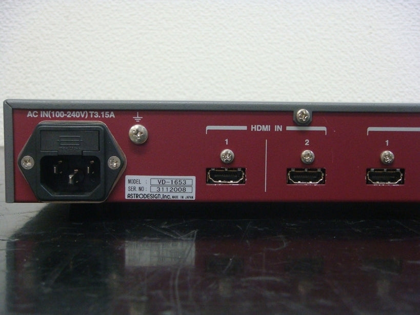 VD1653 HDMI 8ch Signal Distributor by ASTRO DESIGN