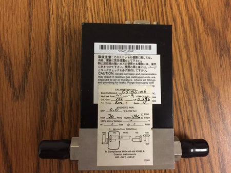 Aera FC-7700CD Mass Flow Controller 50 SCCM Gas SiH4