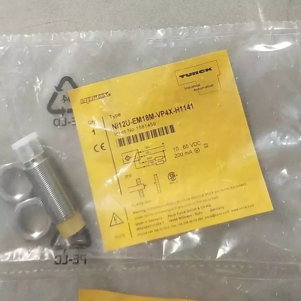 TURCK NI12U-EM18M-VP4X-H1141 Proximity Sensor Swich