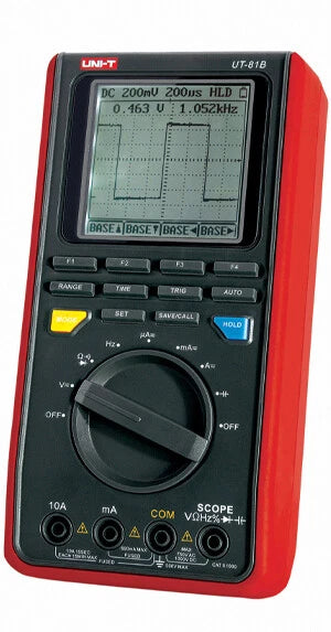 Uni-T UT81B Handheld Digital Multimeter LCD Meter Tester Oscilloscope