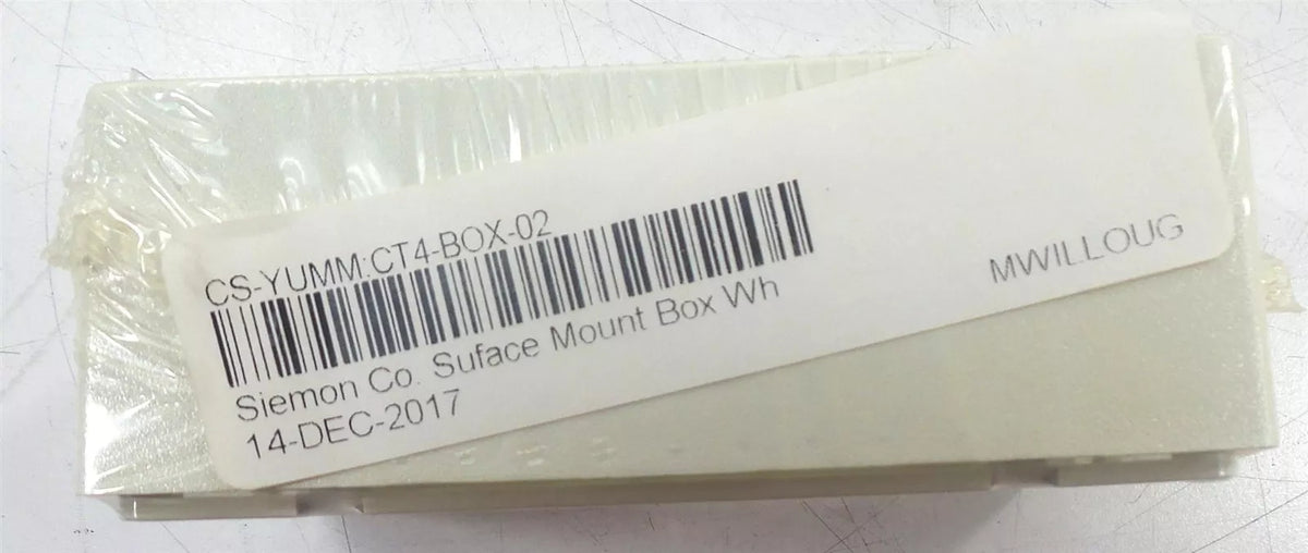 Lot of 10 Siemon CT4-BOX-02 Surface Mount Box