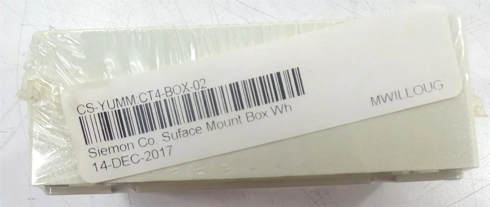 Lot of 10 Siemon CT4-BOX-02 Surface Mount Box