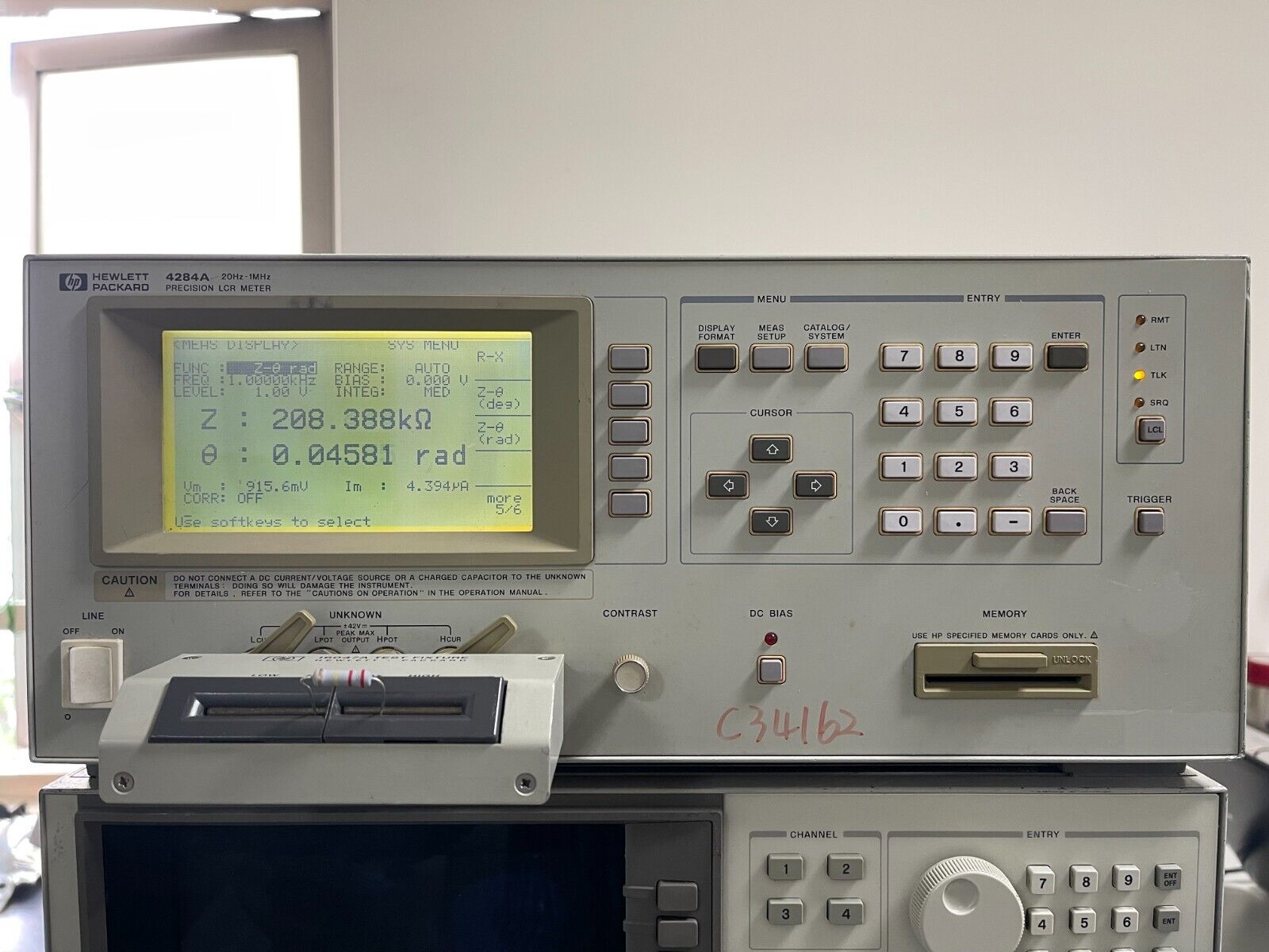 Agilent HP 4284A Precision LCR Meter 20Hz - 1MHz  _ 6859