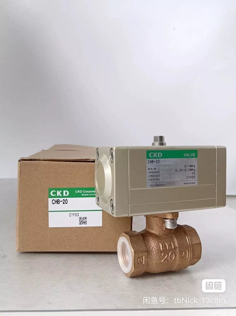 1 PC NEW CHB-20 Pneumatic Ball Valve #B6821 CL