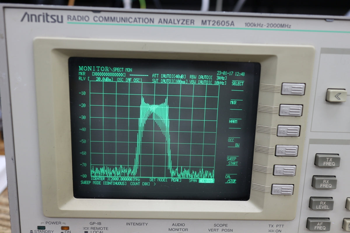 ANRITSU MT2605A Radio Communication Tester