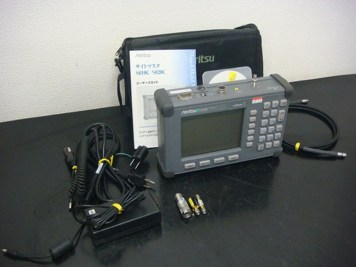 ANRITSU S820C 20GHz Handy SWR/Return Loss Analyzer